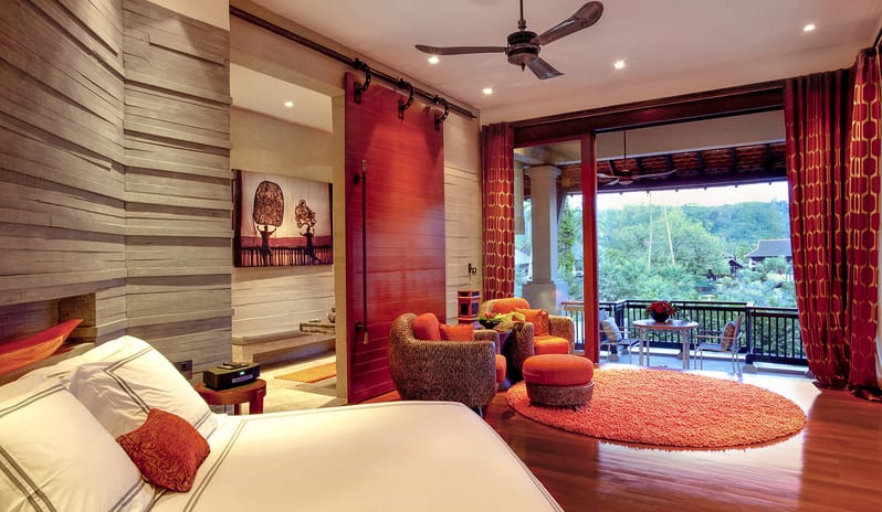 Bensley Suite Bedroom Across Bed